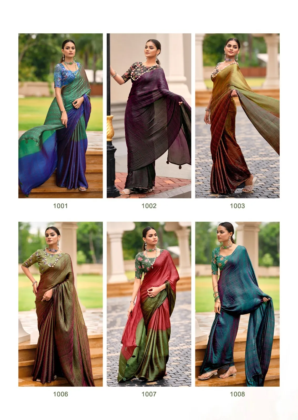 New Satin Silk Premium Saree - Image 12 in Surat
